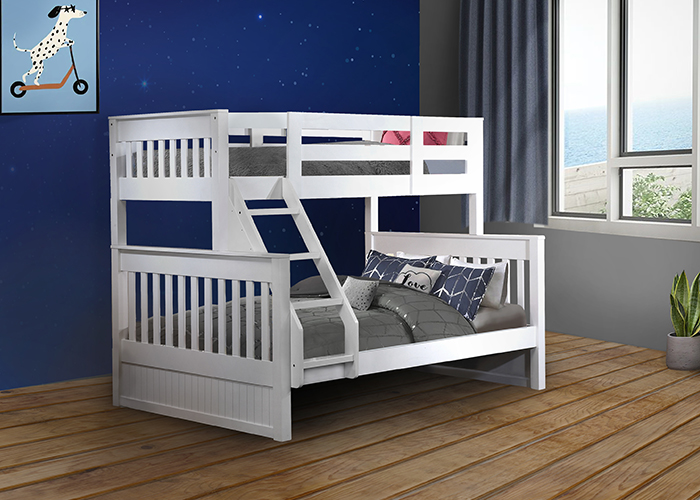 Riley Super Single over Queen Bunk Bed